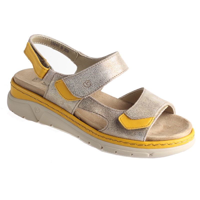 Сандалии Suave Mostar женские 12501VT-7036,1P06,1P06 бежевый/желтый