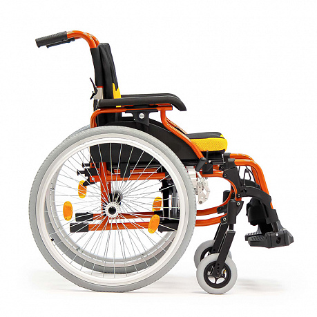 Кресло-коляска Met (Stable) для инвалидов МЕТ МК-200 (21466). Изображение 2 из 3